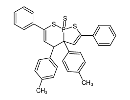 98039-55-5 structure, C32H27PS3