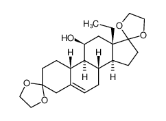 59017-10-6 structure, C23H34O5