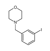 4-[(3-iodophenyl)methyl]morpholine 731812-03-6