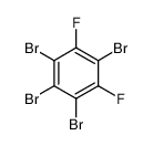 827-06-5 structure, C6Br4F2