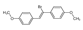 30860-09-4 (Z)-1-bromo-1,2-bis(p-methoxyphenyl)ethene