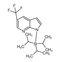 5-(Trifluoromethyl)-1-(triisopropylsilyl)-1H-pyrrolo[2,3-b]pyridine