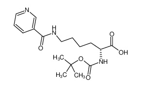 N2-[(1,1-二甲基乙氧基)羰基]-N6-(3-吡啶基羰基)-D-赖氨酸