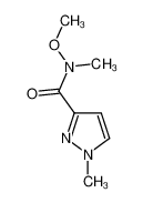 875553-40-5 N -甲氧基- N,1-二甲基-1H -吡唑- 3 -甲酰胺