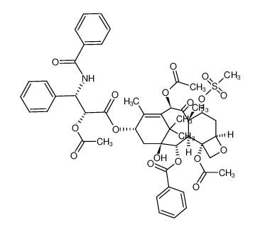 171869-48-0 spectrum, 2'-O-acetyl-7α-methanesulfonyl-paclitaxel