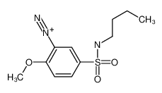 26651-25-2 structure, C11H16N3O3S+