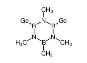 22871-82-5 structure, C4H18B3Ge2N3