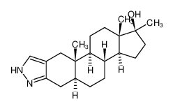 Cyclopenta[7,8]phenanthro-[2,3-c]pyrazol-1-ol, 1,2,3,3a,3b,4,5,5a,6,8,10,10a,10b,11,12,12a-hexadecahydro-1,10a,12a-trimethyl- 302-96-5