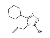 3-cyclohexyl-4-prop-2-enyl-1H-1,2,4-triazole-5-thione 590376-61-7