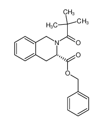 116174-78-8 spectrum, benzyl (3S)-1,2,3,4-tetrahydro-2-pivaloylisoquinoline-3-carboxylate