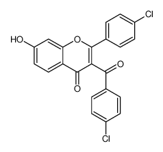 1312417-27-8 3-(4-chlorobenzoyl)-2-(4-chlorophenyl)-7-hydroxy-4H-chromen-4-one