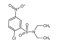 2-chloro-N,N-diethyl-5-nitrobenzenesulfonamide 4750-91-8