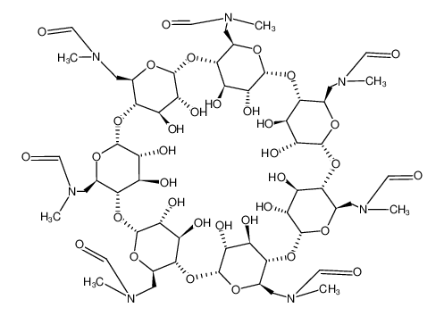 55137-66-1 cyclohepta(6-N-methylformamido)amylose