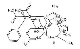 104736-05-2 structure, C43H49NO18