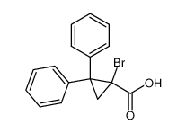 19481-83-5 1-bromo-2,2-diphenyl-cyclopropylcarboxylic acid