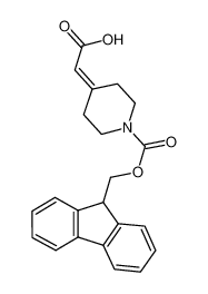 1-Fmoc-4-羧基亚甲基哌啶