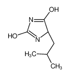 40856-75-5 spectrum, (5S)-5-(2-methylpropyl)imidazolidine-2,4-dione