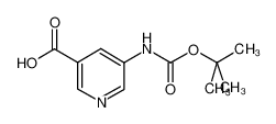 5-叔丁氧羰基氨基吡啶-3-羧酸