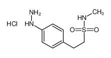 4-肼基-N-甲基苯基乙烷磺酰胺盐酸盐