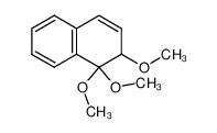 72054-92-3 spectrum, 1,1,2-trimethoxy-1,2-dihydronaphthalene