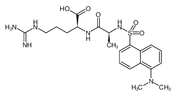 87687-46-5 structure, C21H30N6O5S