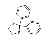 6317-10-8 spectrum, 2,2-diphenyl-1,3-dithiolane