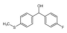(4-fluorophenyl)-(4-methylsulfanylphenyl)methanol