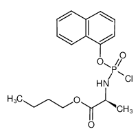 (2S)-butyl 2-(chloro(naphthalen-1-yloxy)phosphorylamino)propanoate 946511-84-8