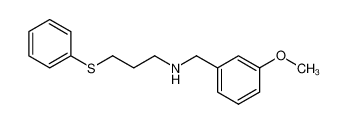 341547-88-4 spectrum, N-(3-methoxyphenyl)methyl-(3-phenylsulfanyl)propylamine