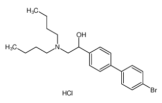 5402-92-6 structure, C22H31BrClNO