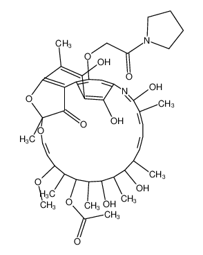 13929-40-3 structure, C43H56N2O13