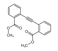 970-93-4 methyl 2-[2-(2-methoxycarbonylphenyl)ethynyl]benzoate