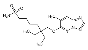 152537-63-8 structure, C16H27N5O3S