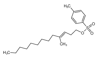 95603-75-1 spectrum, (E)-4-methyl-3-tridecene-1-tosylate