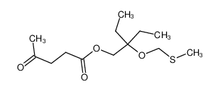 199997-92-7 2-ethyl-2-((methylthio)methoxy)butyl 4-oxopentanoate