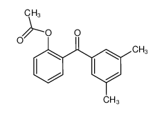 [2-(3,5-dimethylbenzoyl)phenyl] acetate 890099-15-7