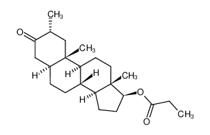 521-12-0 structure, C23H36O3