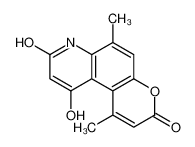 10-hydroxy-1,6-dimethyl-7H-pyrano[3,2-f]quinoline-3,8-dione 658065-86-2