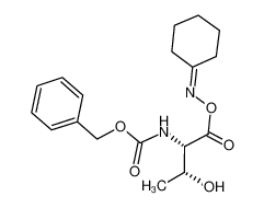 环己酮 O-(N-羧基-L-苏氨酰)肟苄酯