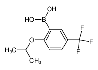 [2-propan-2-yloxy-5-(trifluoromethyl)phenyl]boronic acid 850593-12-3