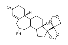 4593-54-8 structure, C23H31FO5