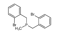 104246-91-5 structure, C15H15Br2P