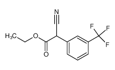 91322-61-1 spectrum, ethyl 2-(3-trifluoromethylphenyl)cyanoacetate