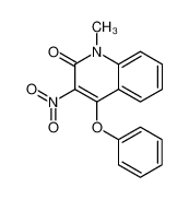 1-methyl-3-nitro-4-phenoxyquinolin-2-one 141945-62-2