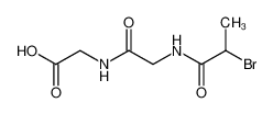 N-[N-(DL-2-bromo-propionyl)-glycyl]-glycine 60662-64-8