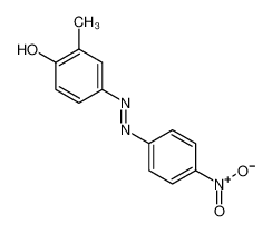 1435-63-8 spectrum, (4E)-2-methyl-4-[(4-nitrophenyl)hydrazinylidene]cyclohexa-2,5-dien-1-one