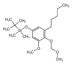 244770-97-6 spectrum, 4-tert-Butyldimethylsilyloxy-2-methoxy-1-methoxymethoxy-6-pentylbenzene