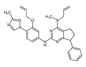 1356010-49-5 structure, C29H31N7O