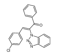 371772-56-4 spectrum, (Z)-2-(benzotriazol-1-yl)-3-(4-chlorophenyl)-1-phenyl-2-propen-1-one