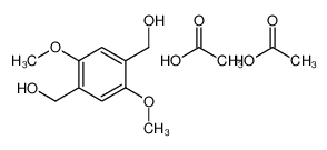 52251-27-1 spectrum, acetic acid,[4-(hydroxymethyl)-2,5-dimethoxyphenyl]methanol